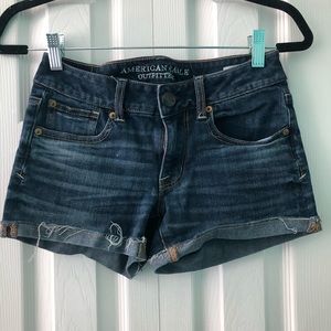 American eagle denim shorts